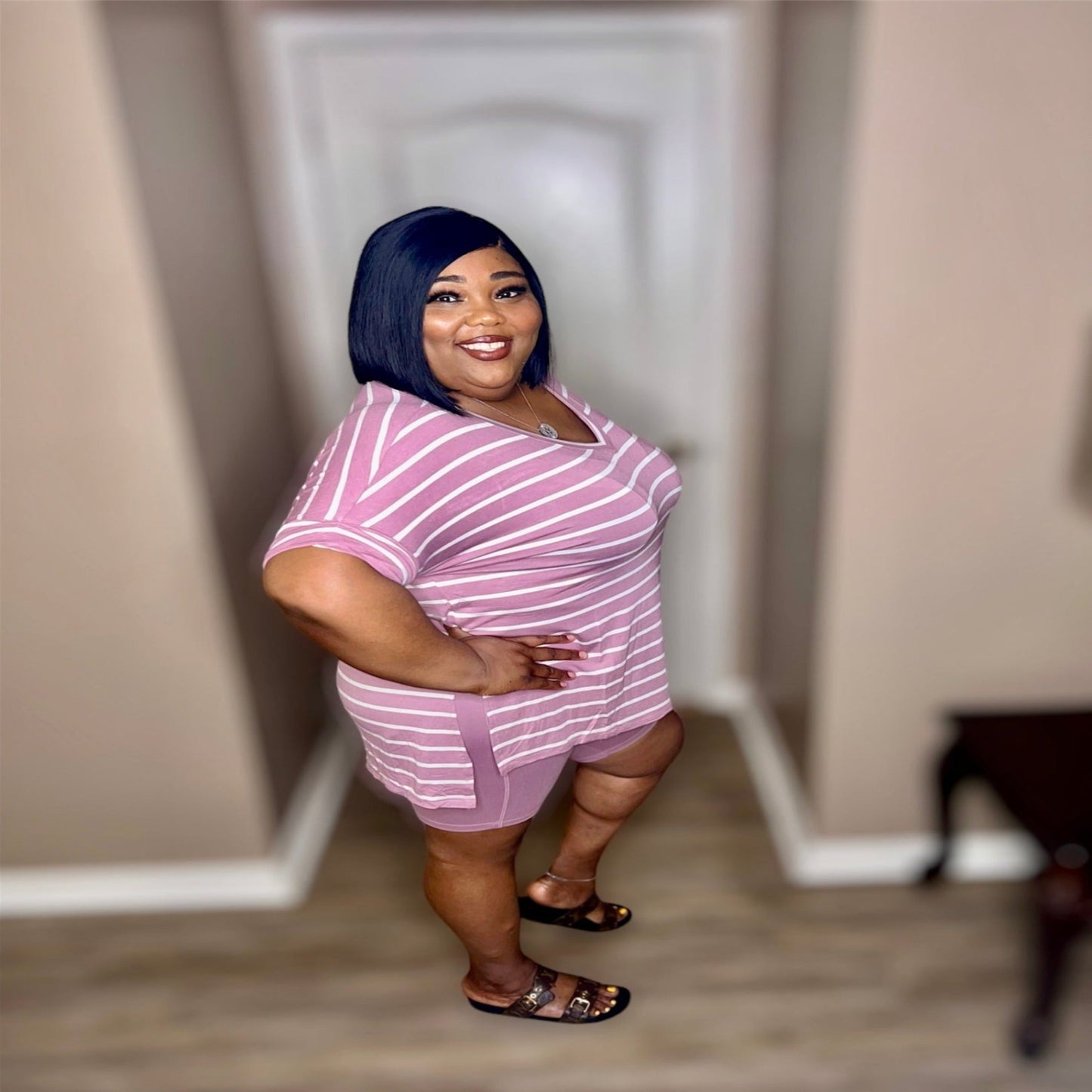 Rose Simple Chick Biker Set (Regular)