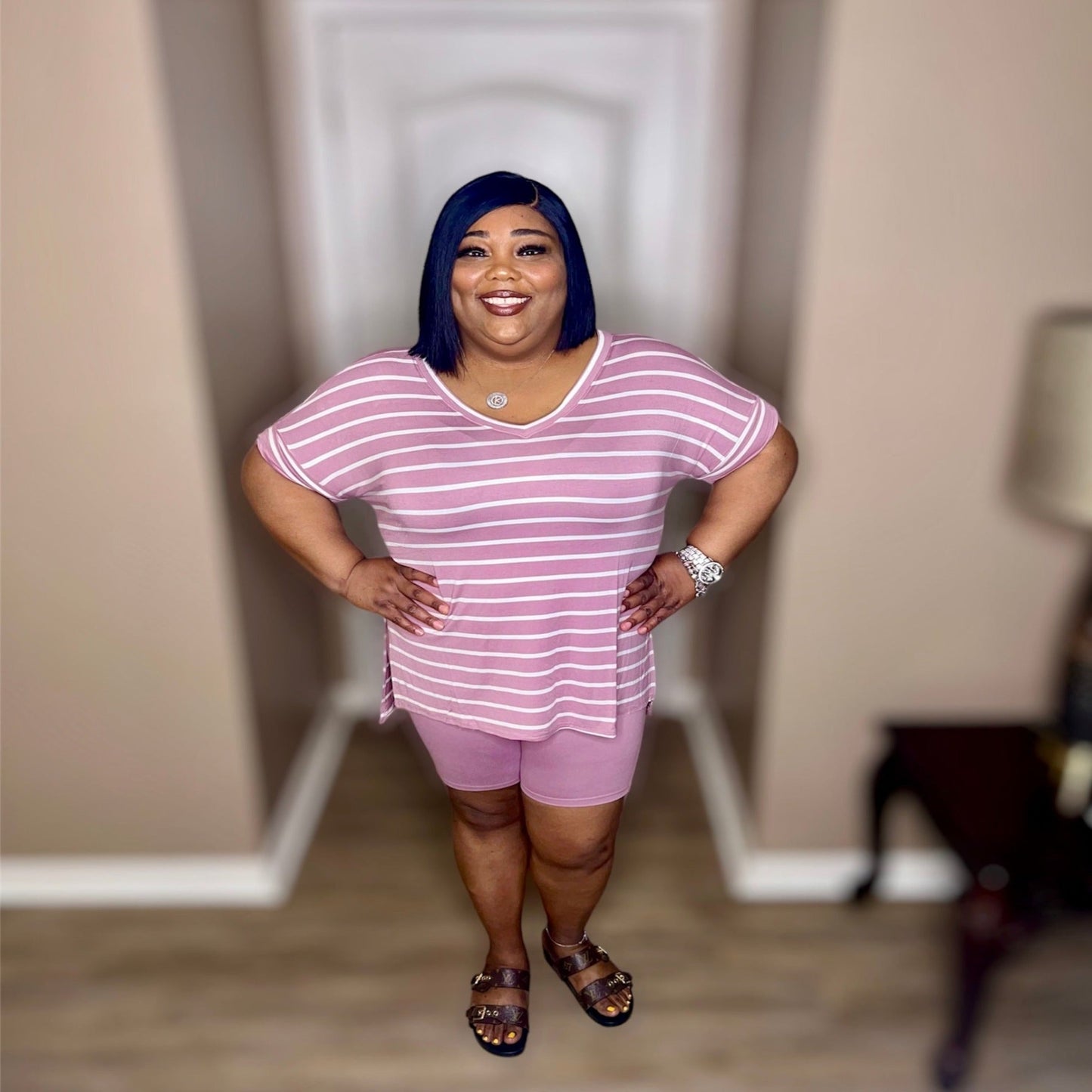 Rose Simple Chick Biker Set (Regular)