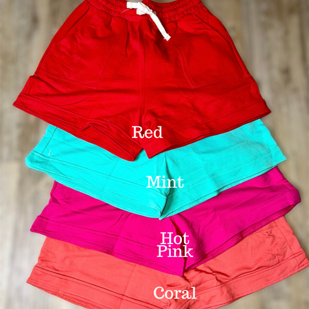 Drawstring French Terry Shorts (4 Kolors) (Regular)