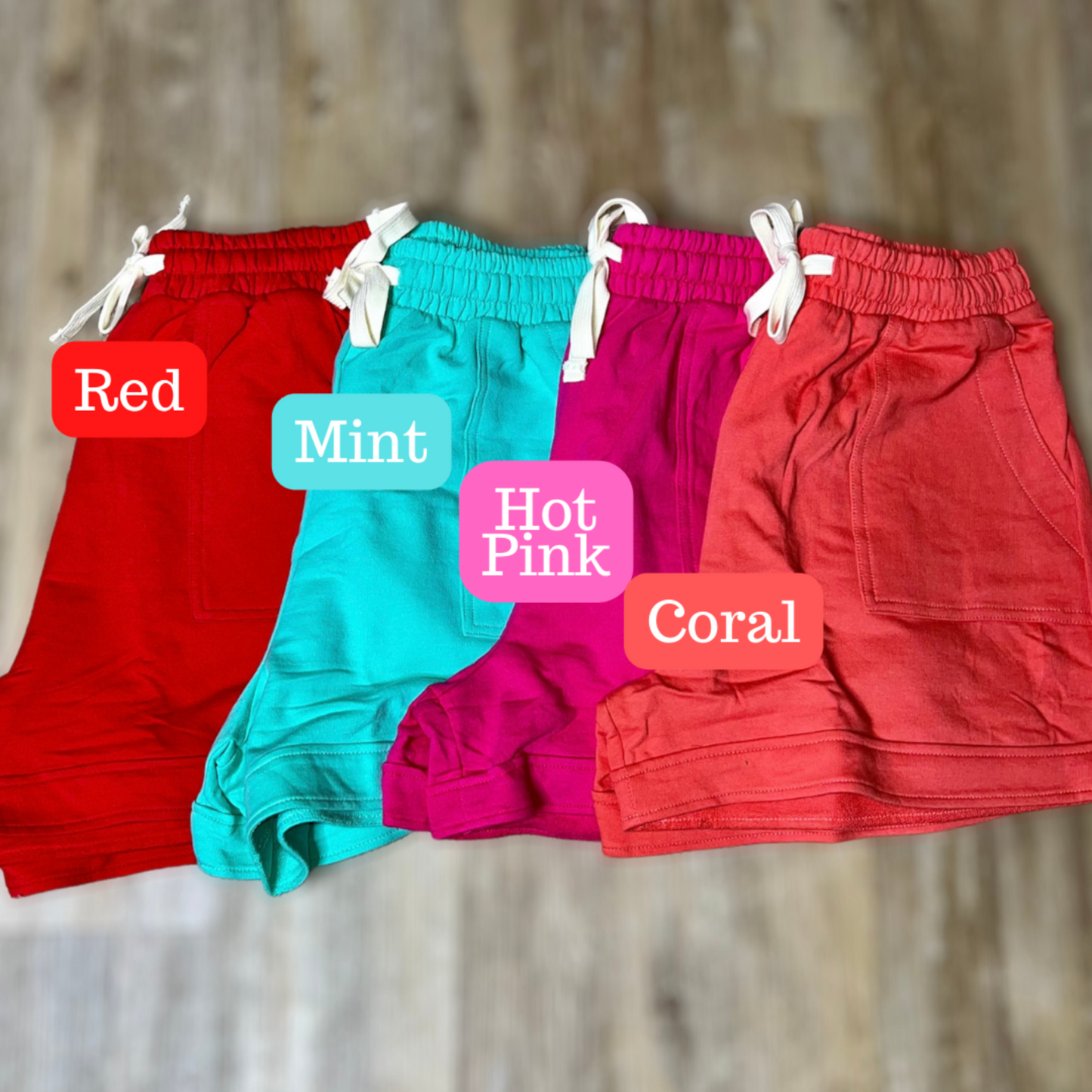 Drawstring French Terry Shorts (4 Kolors) (Regular)