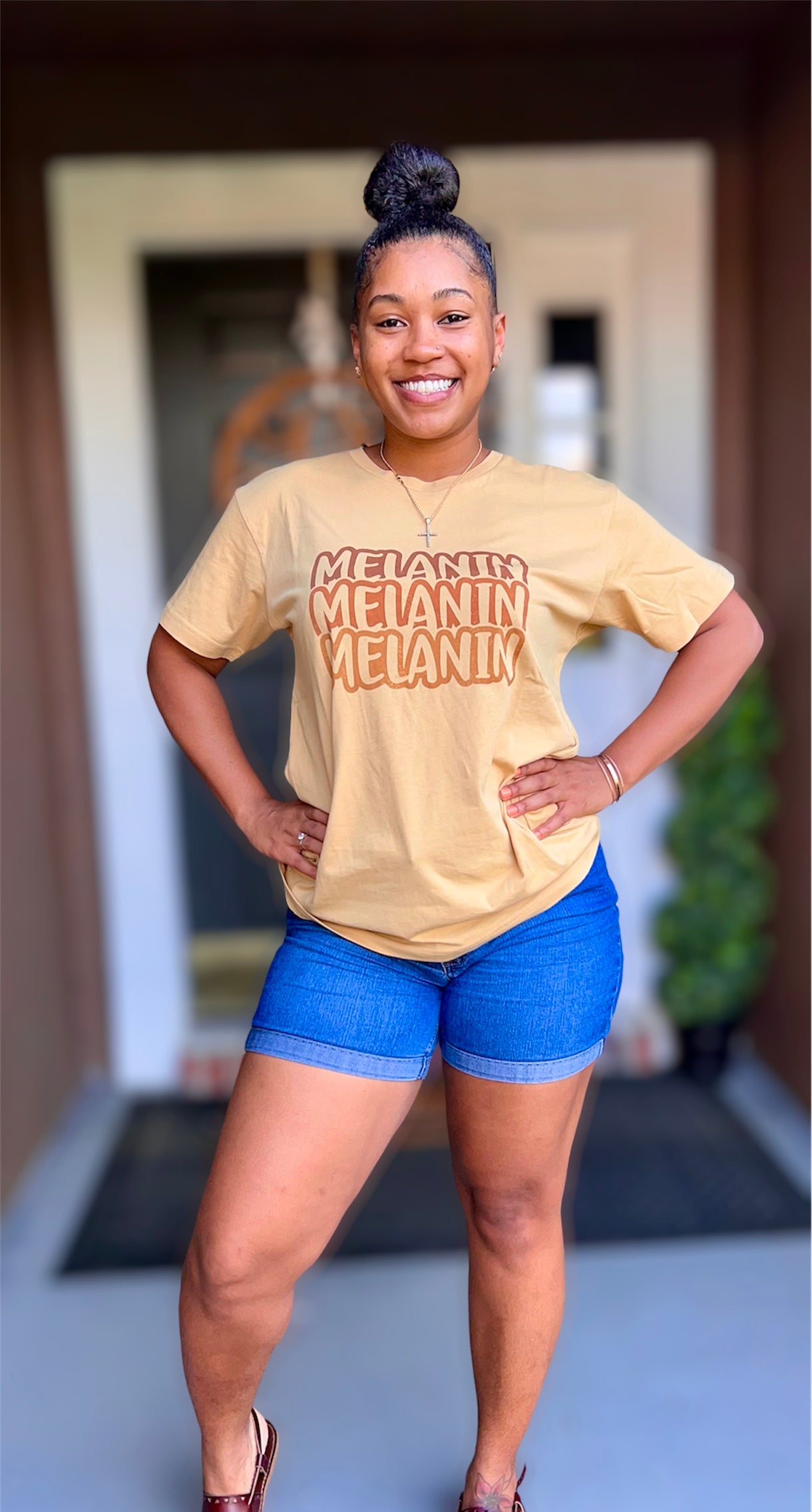 Melanin graphic hot sale tees